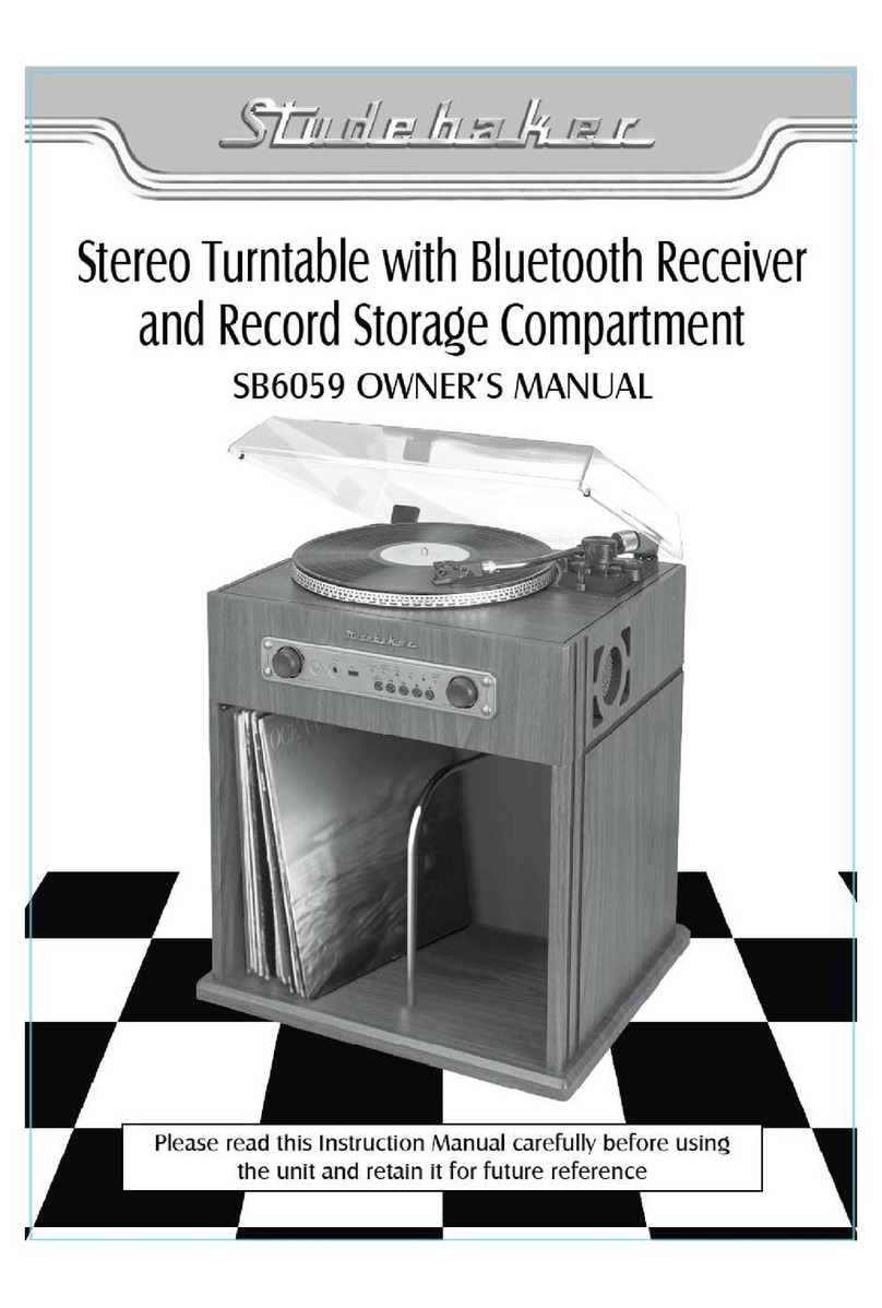 Studebaker SB6059 User manual