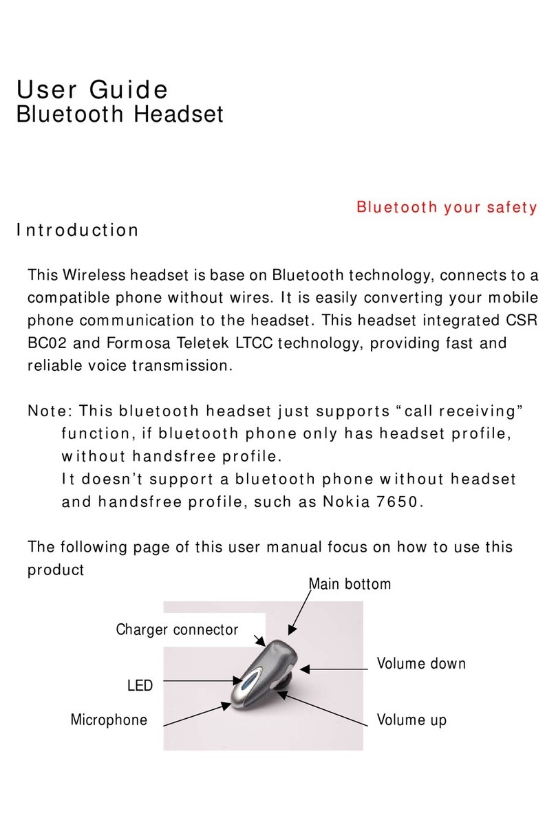 Formosa BTHS01 user guide