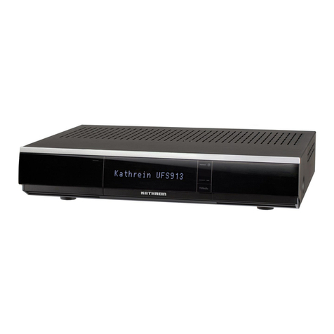 Kathrein UFS 913 User manual