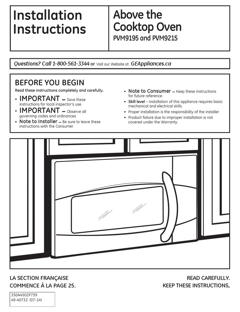 GE PVM9195 User manual