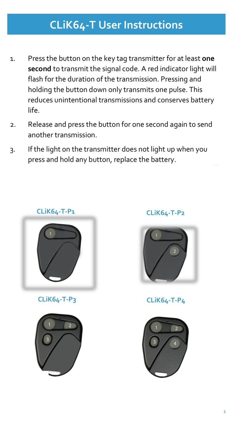 Active Secure CLiK64-T series User instructions