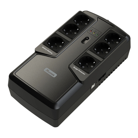 Mustek PowerMust 600 LED User manual