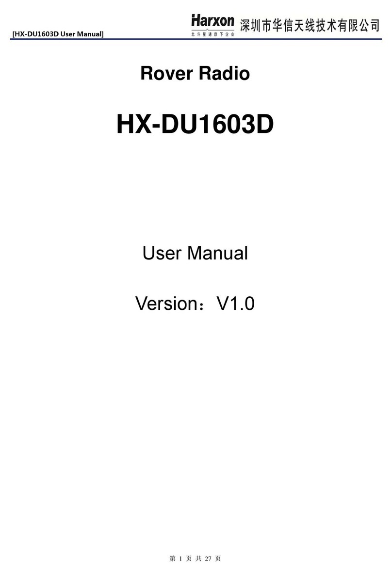 Harxon HX-DU1603D user manual