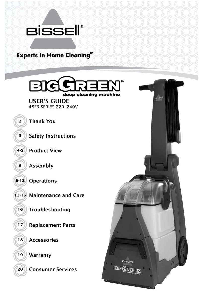 Bissell Healthyhome 48F3 SERIES User manual