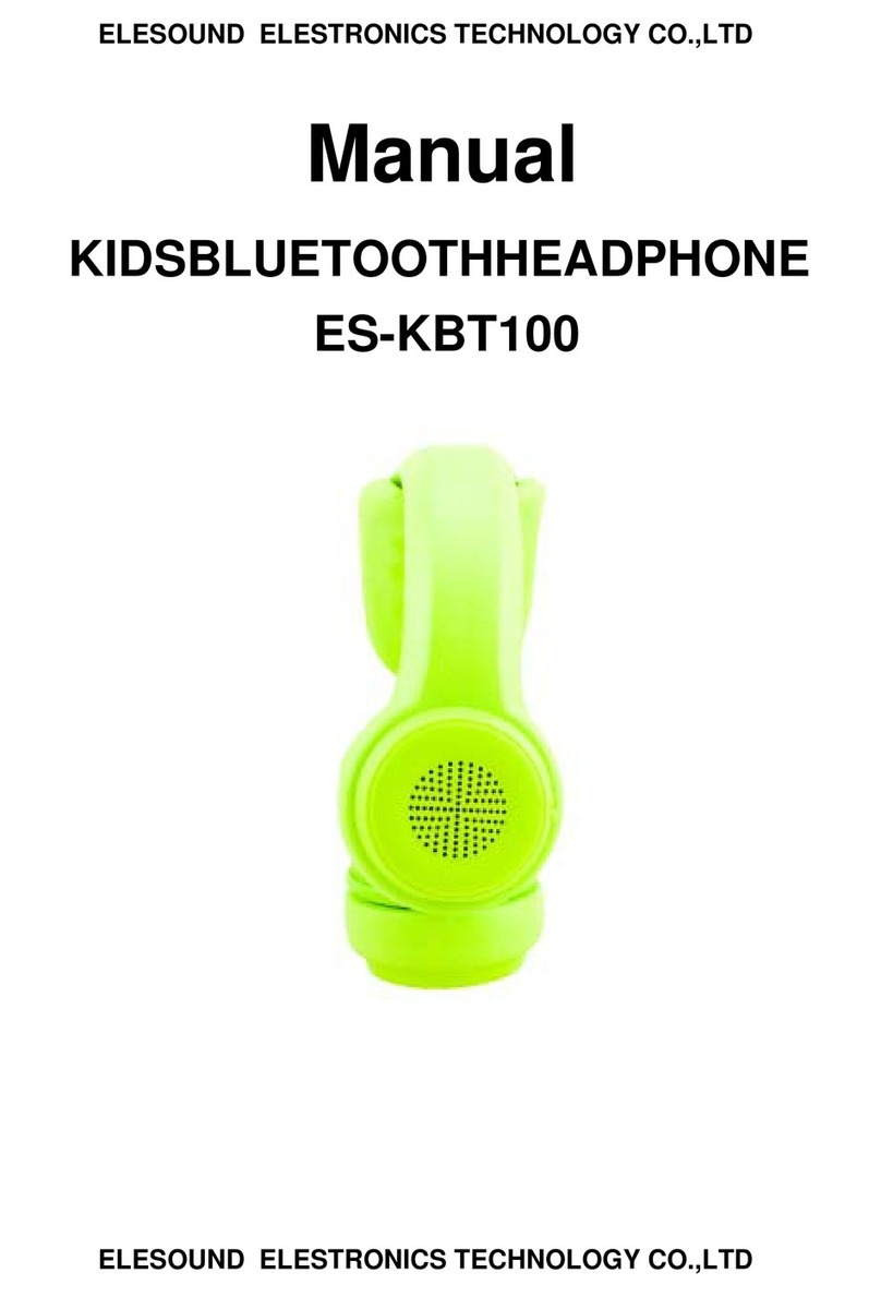 ELESOUND ELESTRONICS TECHNOLOGY ES-KBT100 User manual