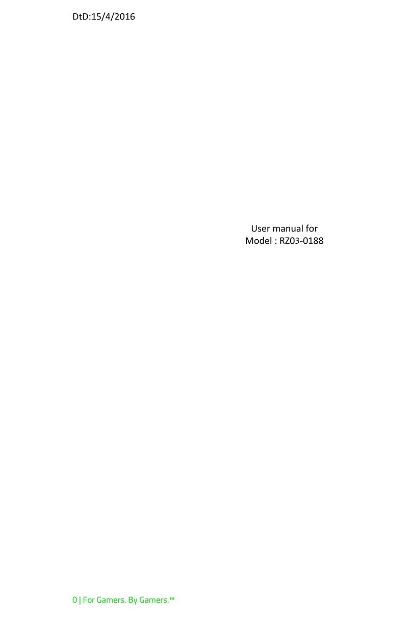 Razer RZ03-0188 user manual