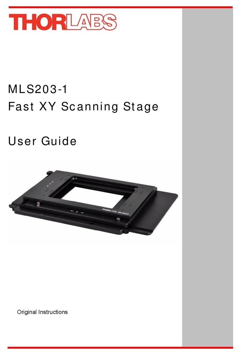 THORLABS MLS203 Series user guide
