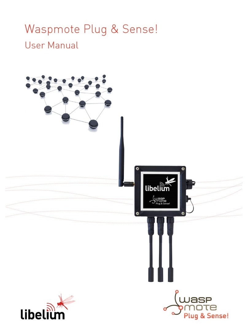 Libelium Waspmote Plug & Sense! Series user manual