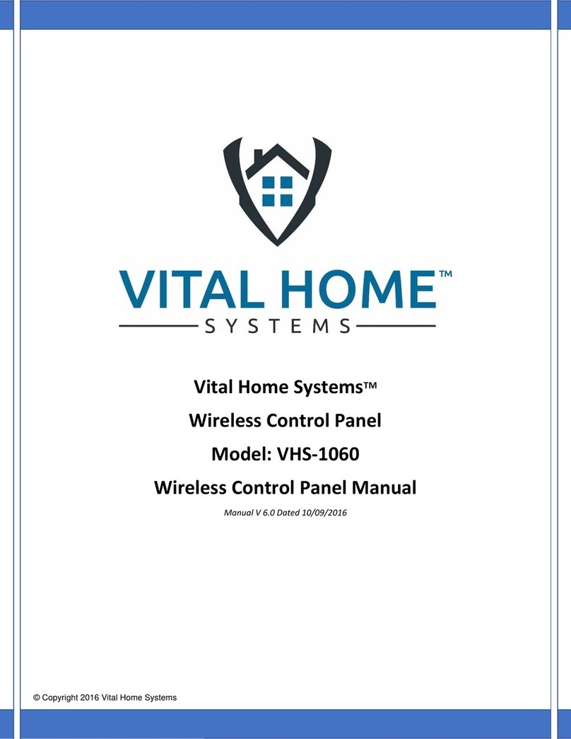 Vital Home Systems VHS-1060 manual