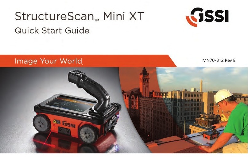 GSSI StructureScan Mini XT User manual