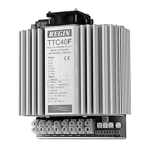 Regin TTC40F User manual