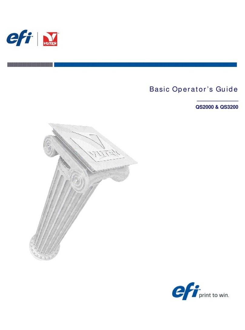 EFI Vutek QS2000 Manual