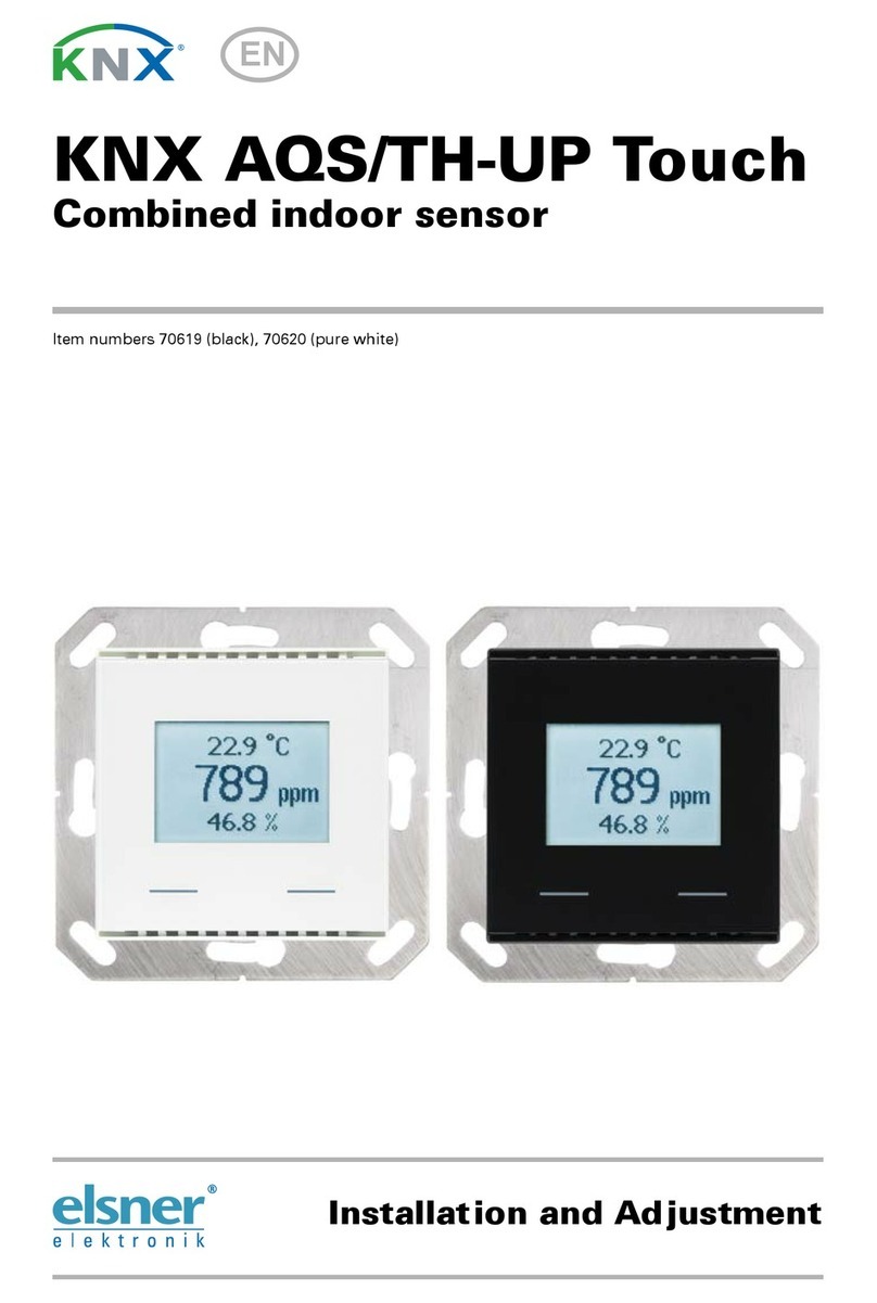 KNX AQS/TH-UP Touch Guide