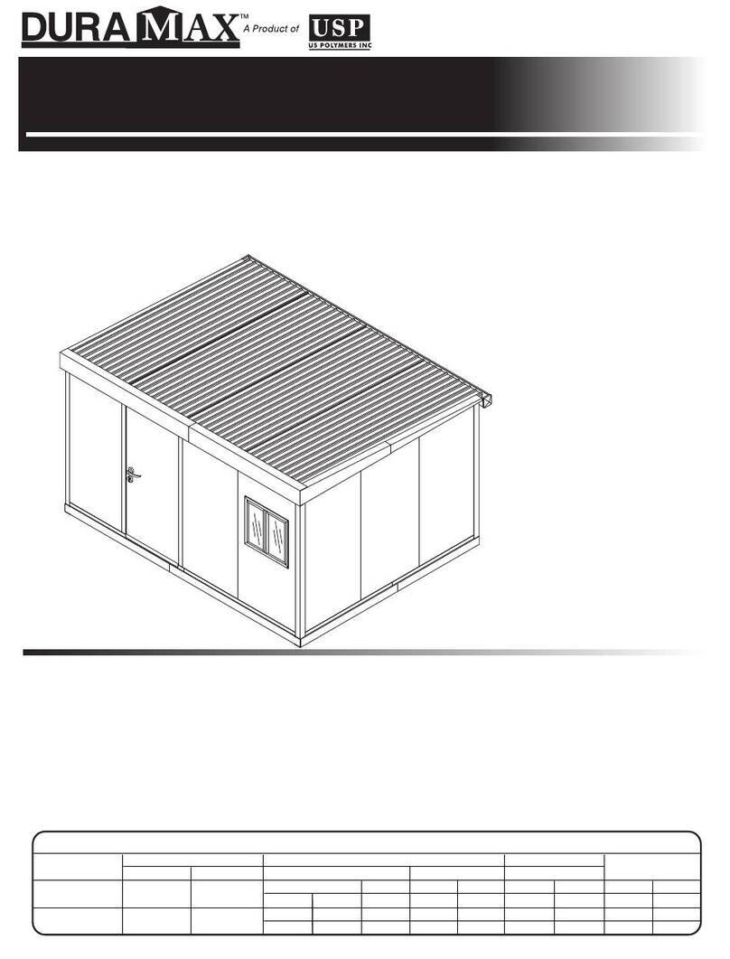 Dura-Max Insulated Cabin Owner's manual/ instructions for assembly