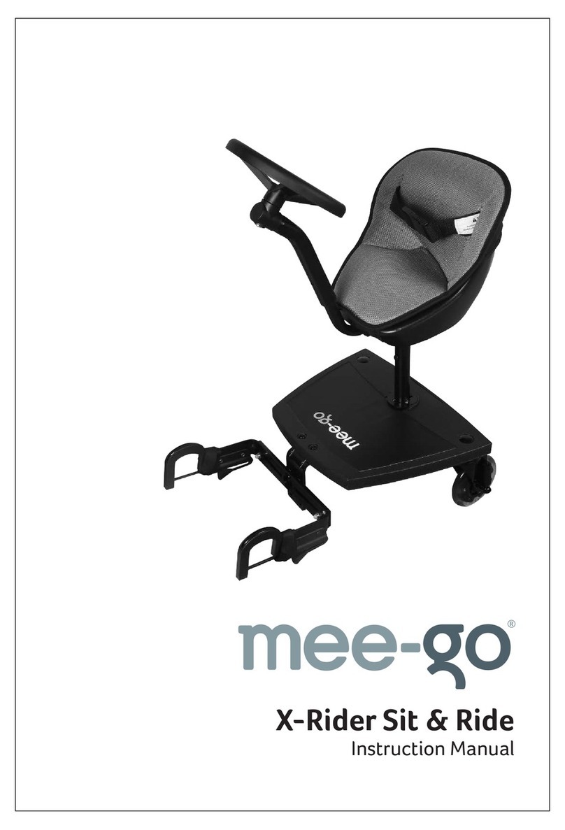 Mee-go X-Rider Sit & Ride instruction manual