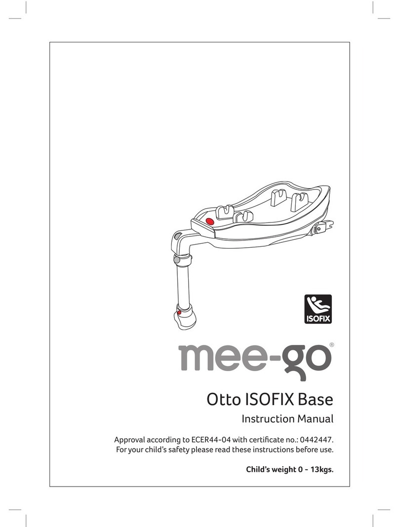 Mee-go Otto ISOFIX instruction manual