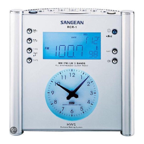 Sangean RCR-1 User manual