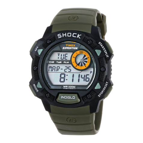 Timex Expedition User manual