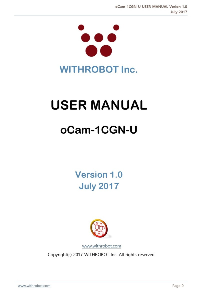 WITHROBOT oCam-1CGN-U user manual