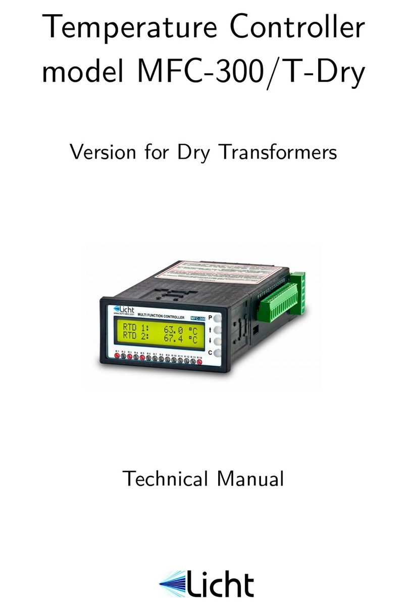 Licht MFC-300/T-Dry Technical manual