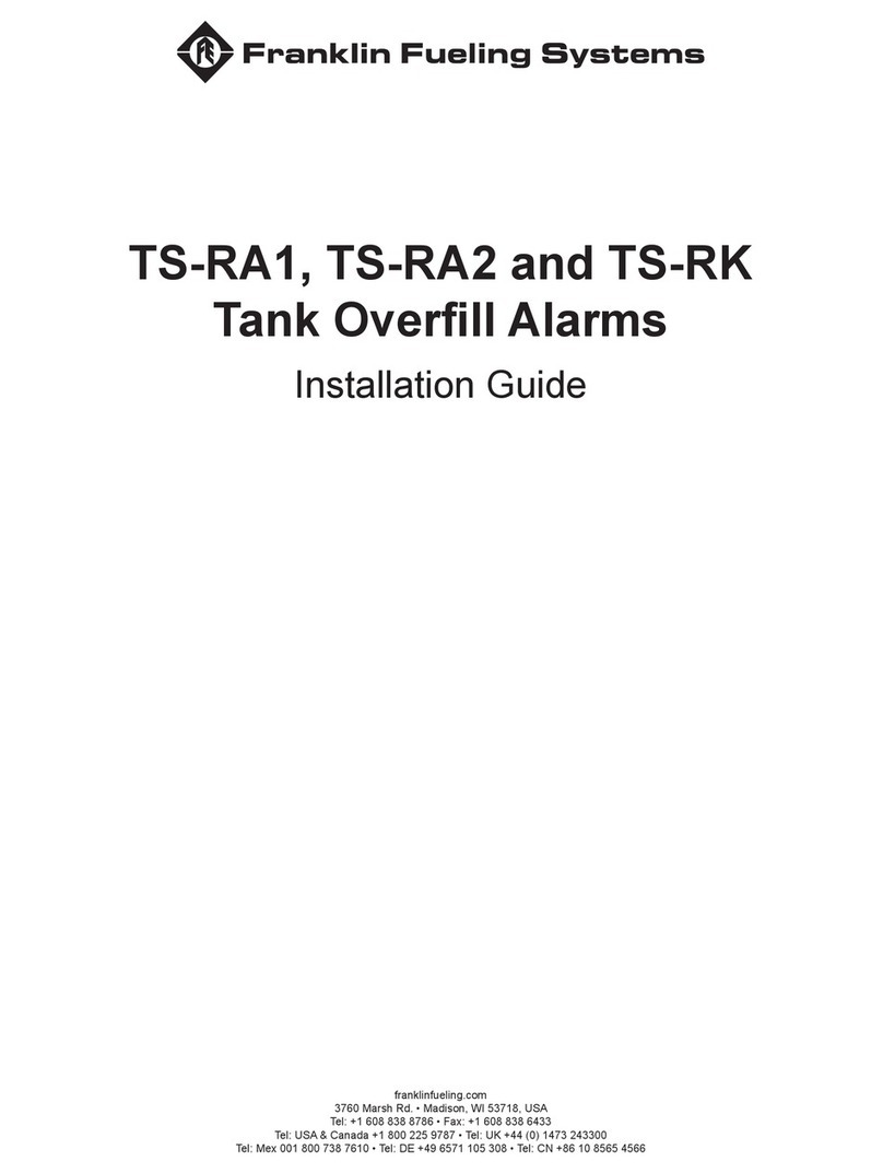 Franklin Fueling Systems TS-RA1 installation guide
