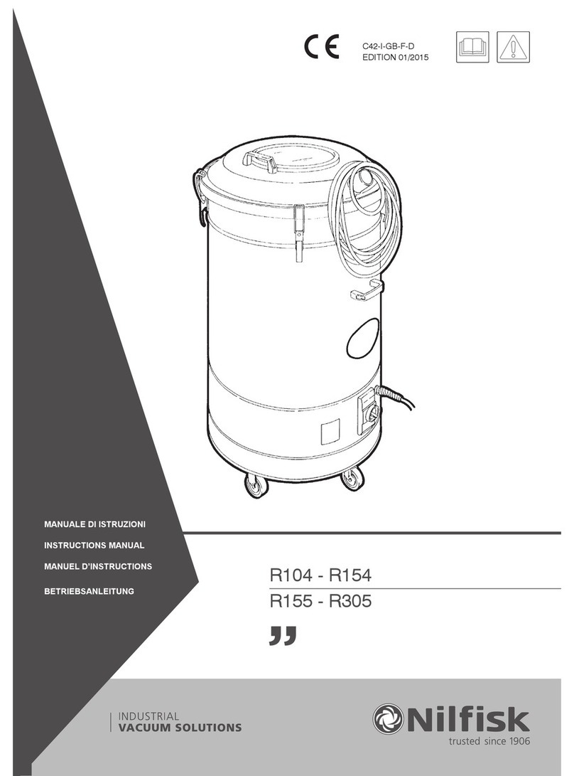 Nilfisk-Advance R104 User manual