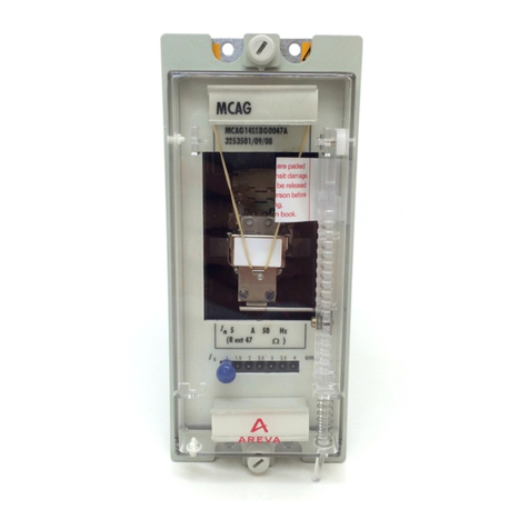 Alstom MCAG 14 User manual Alstom MCAG 14 User manual
