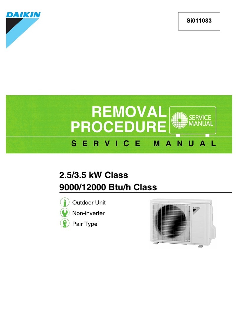 Daikin R25GV1G6 User manual
