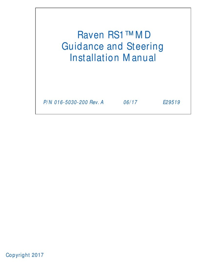 Raven RS1 MD installation manual Raven RS1 MD installation manual