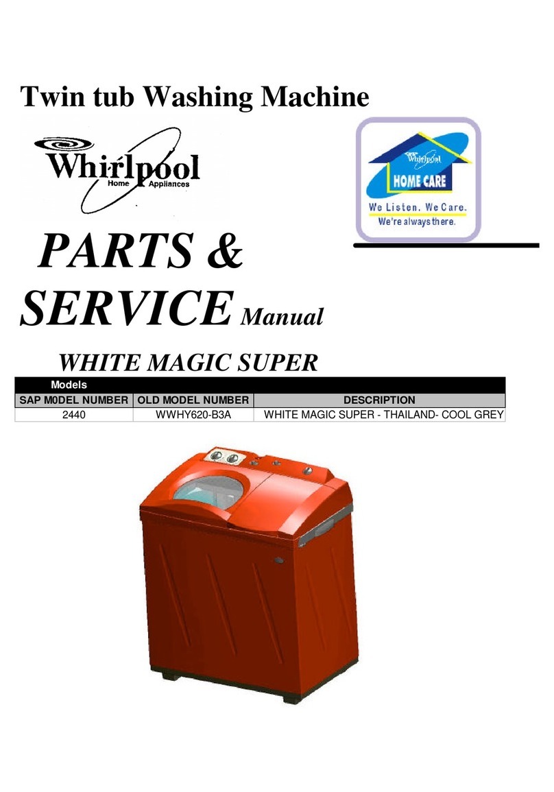 Whirlpool 2440 Quick start guide