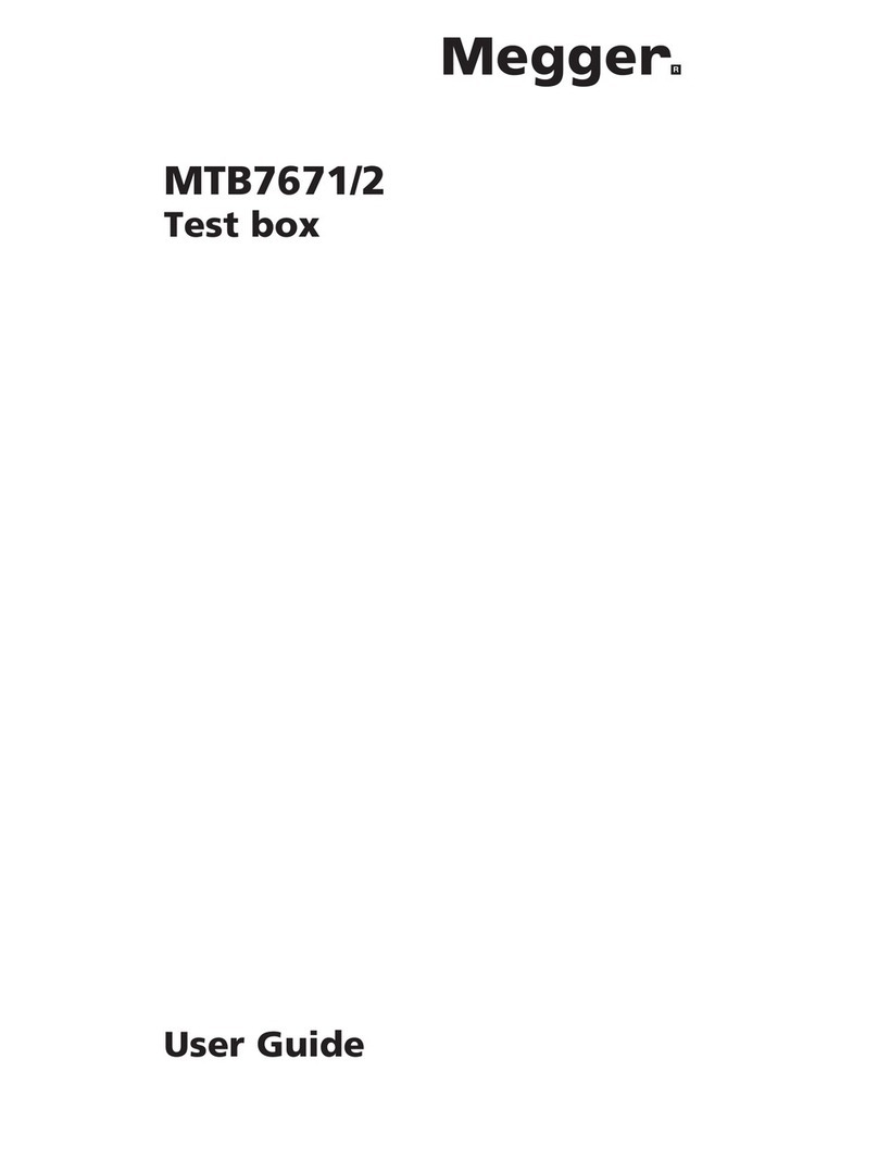 Megger MTB7671 user guide