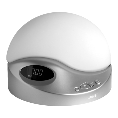 Lumie Bodyclock Advanced 200 operating instructions