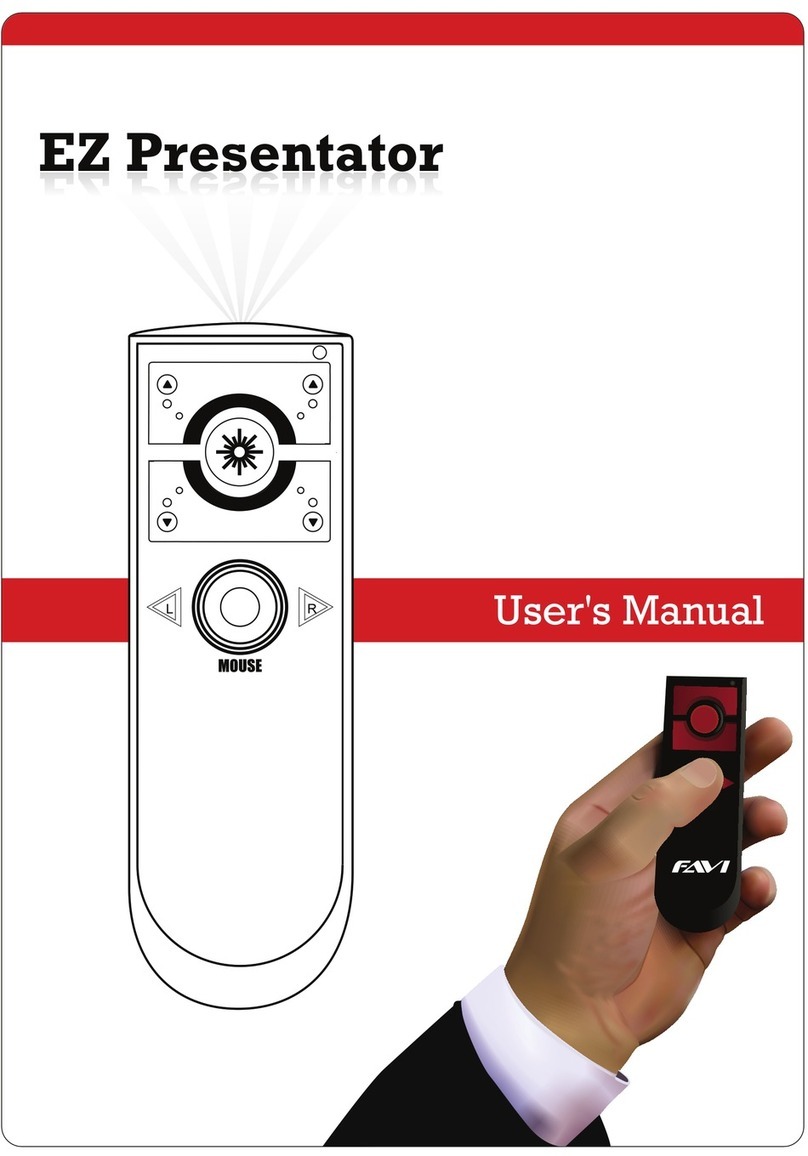 FAVI EZ Presentator user guide