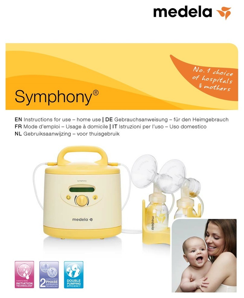 Medela Symphony Instructions for use
