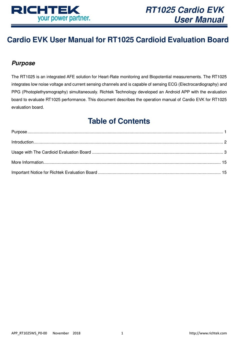 Richtek RT1025 user manual