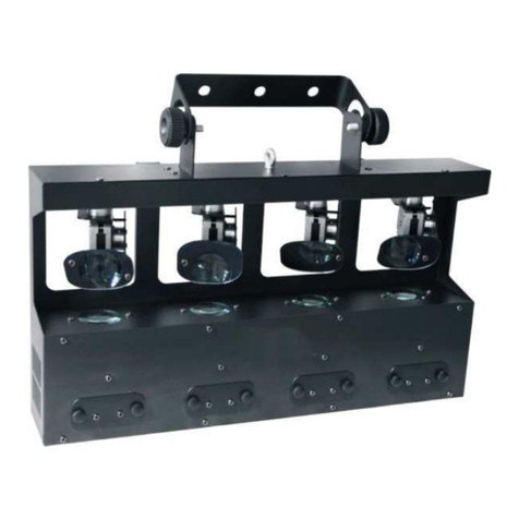 Varytec LED Quadscan 4x10W User manual