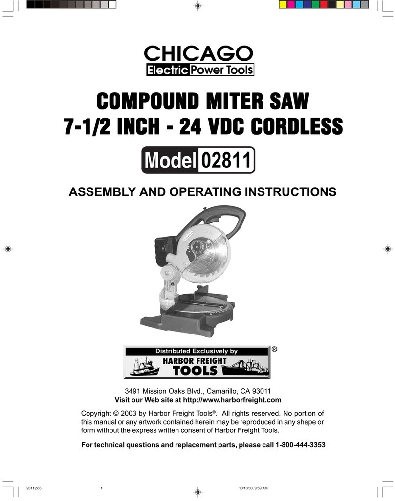 Chicago Electric 02811 User manual