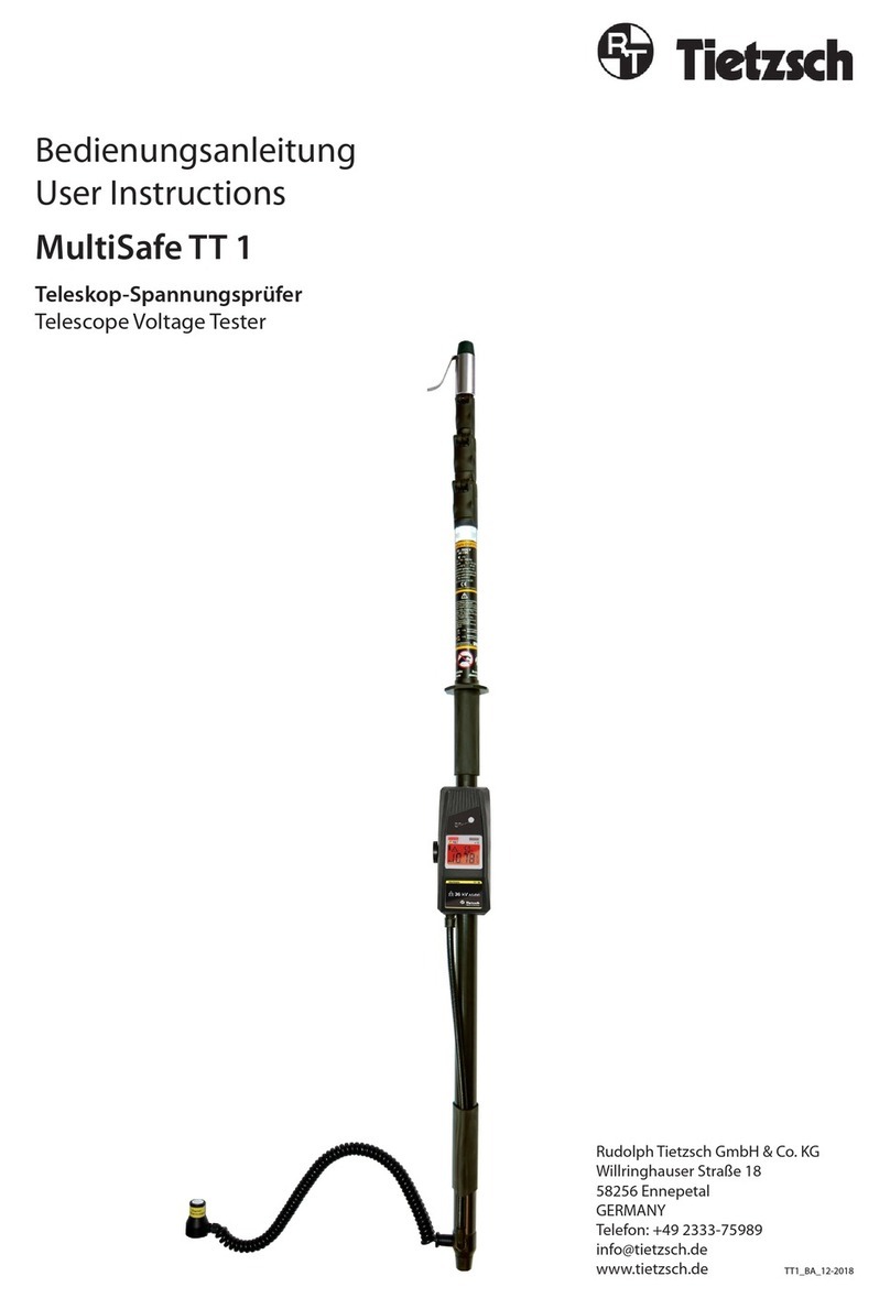Tietzsch MultiSafe TT 1 User instructions Tietzsch MultiSafe TT 1 User instructions