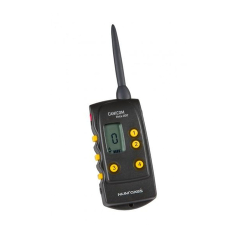 Num'axes Canicom 800 user guide