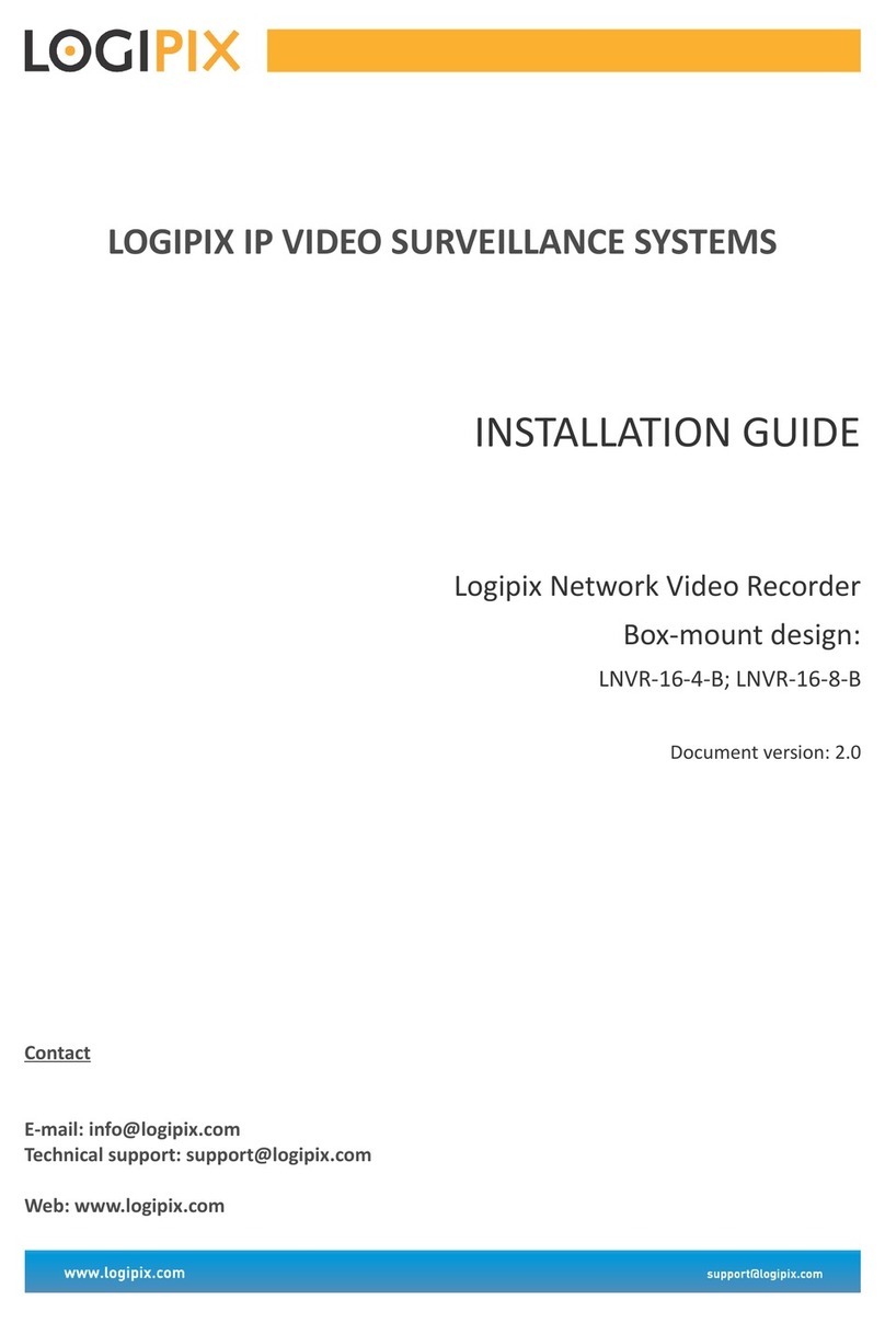 Logipix LNVR-16-4-B installation guide Logipix LNVR-16-4-B installation guide