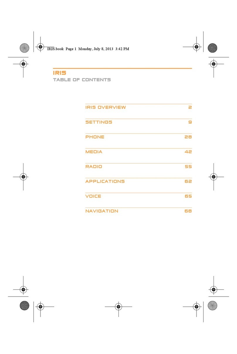 McLaren IRIS User manual