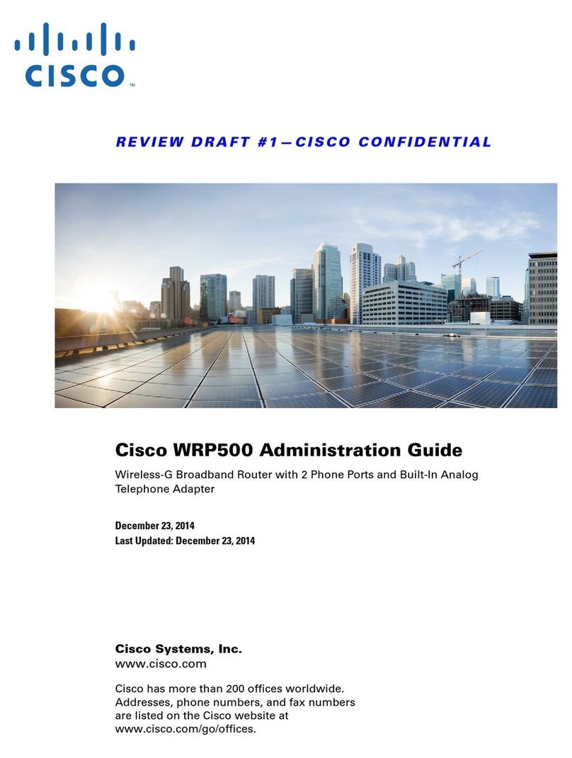 Cisco WRP500 Instruction Manual