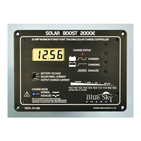 Bluesky SOLAR BOOST 2000E Installation and operation manual
