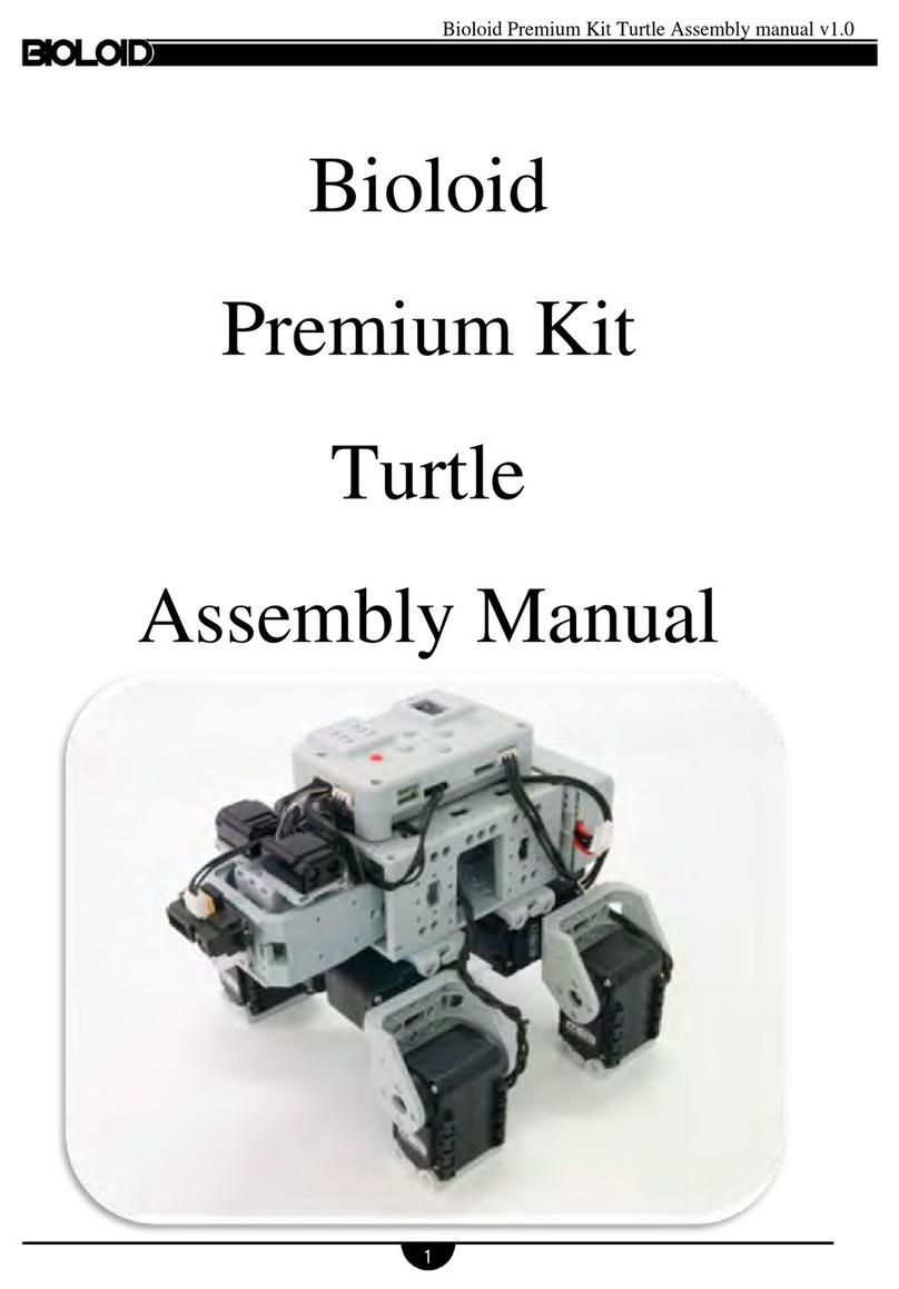 Bioloid Turtle Assembly manual