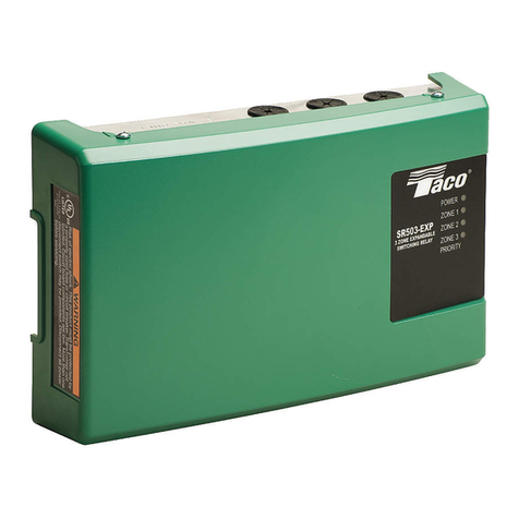 Taco SR503-EXP-4 User manual Taco SR503-EXP-4 User manual
