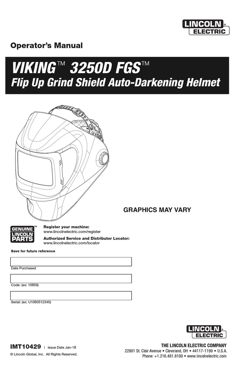 Lincoln Electric VIKING 3250D FGS Operator's manual