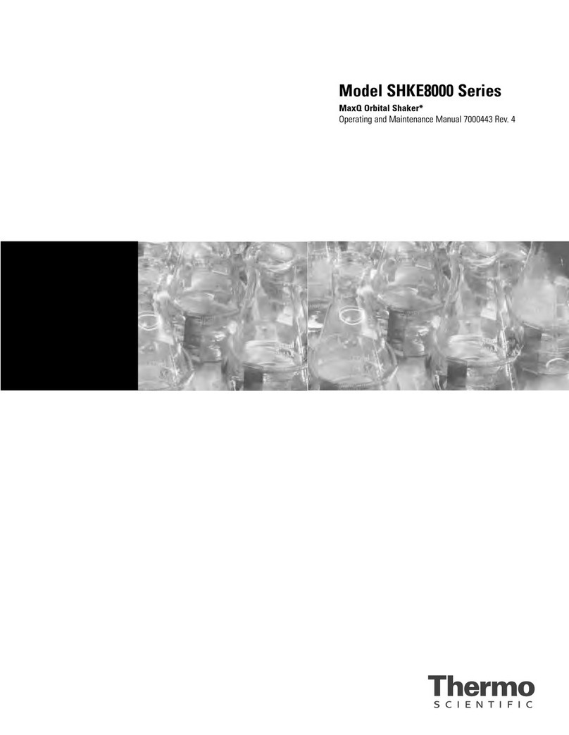 Thermo Scientific SHKE8000 Series User manual