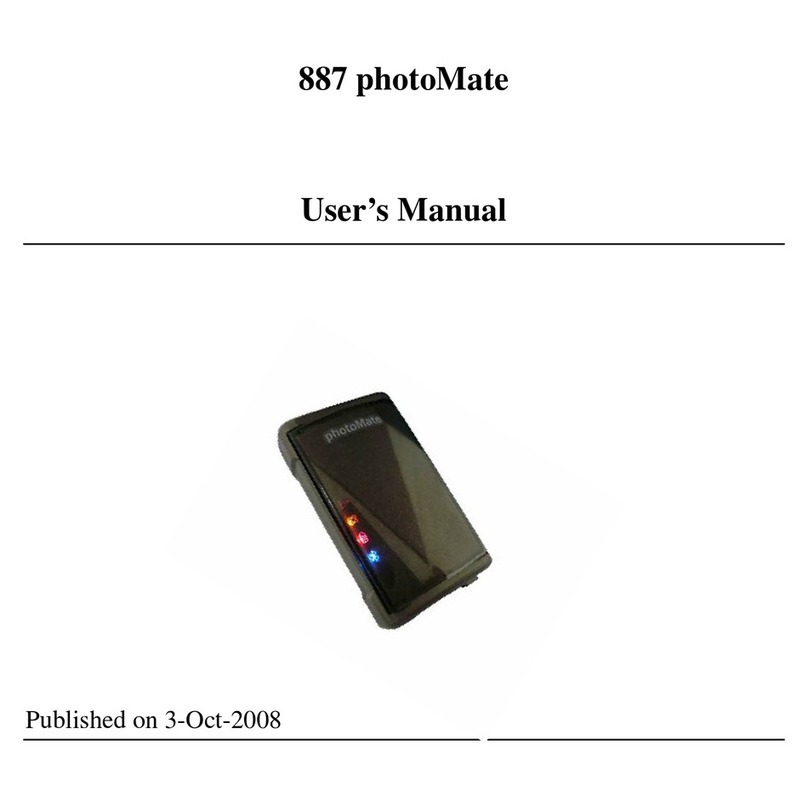 photoMate 887 user manual