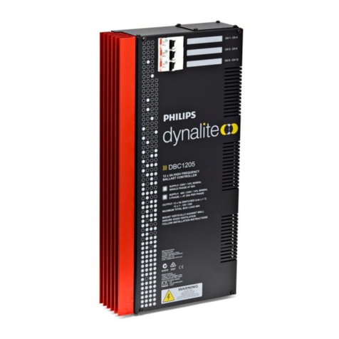 Philips Dynalite DBC1205 User manual Philips Dynalite DBC1205 User manual