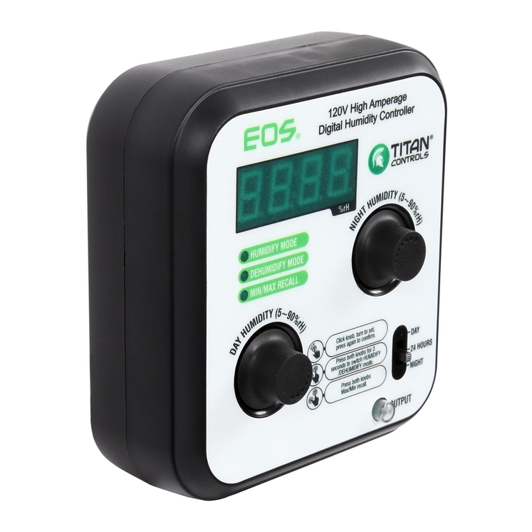 Titan Controls EOS 702603 User manual